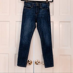 Banana Republic High Rise Skinny 24 dark wash